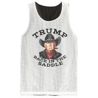 Western Trump Cowboy Mesh Reversible Basketball Jersey Tank