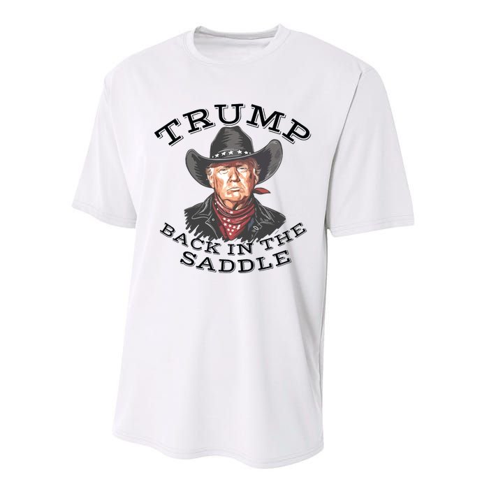 Western Trump Cowboy Performance Sprint T-Shirt