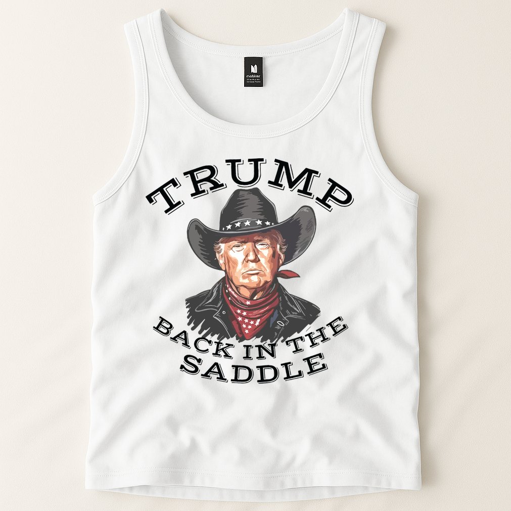 Western Trump Cowboy Tank Top