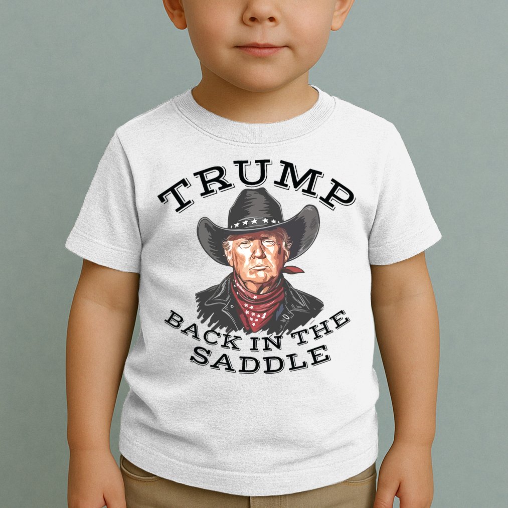 Western Trump Cowboy Toddler T-Shirt