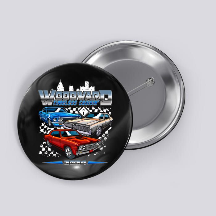 Woodward Timeless Cruisin 2024 Muscle Cars Button