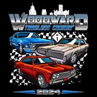 Woodward Timeless Cruisin 2024 Muscle Cars Button