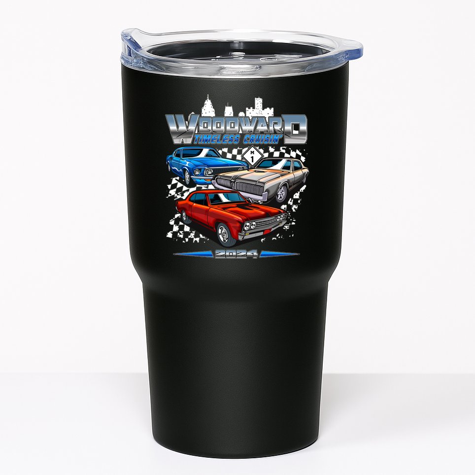 Woodward Timeless Cruisin 2024 Muscle Cars Tumbler