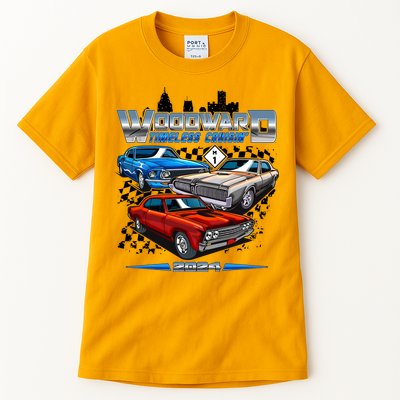 Woodward Timeless Cruisin 2024 Muscle Cars Tall T-Shirt
