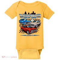 Woodward Timeless Cruisin 2024 Muscle Cars Baby Bodysuit