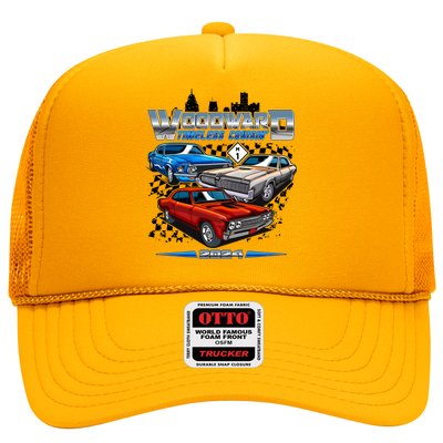 Woodward Timeless Cruisin 2024 Muscle Cars Trucker Hat