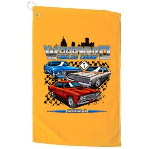 Woodward Timeless Cruisin 2024 Muscle Cars Platinum Collection Golf Towel