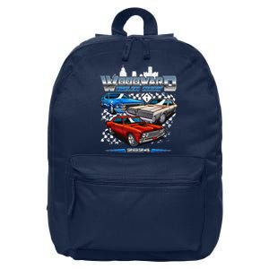 Woodward Timeless Cruisin 2024 Muscle Cars 16 in Basic Backpack