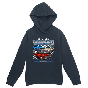 Woodward Timeless Cruisin 2024 Muscle Cars Urban Pullover Hoodie