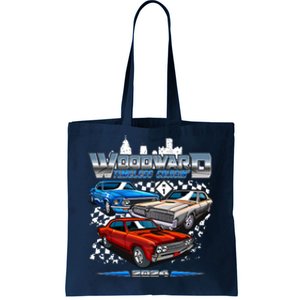 Woodward Timeless Cruisin 2024 Muscle Cars Tote Bag