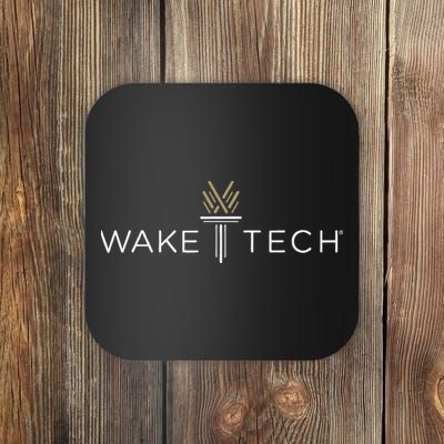 Wake Tech Community College Torch Logo Coaster