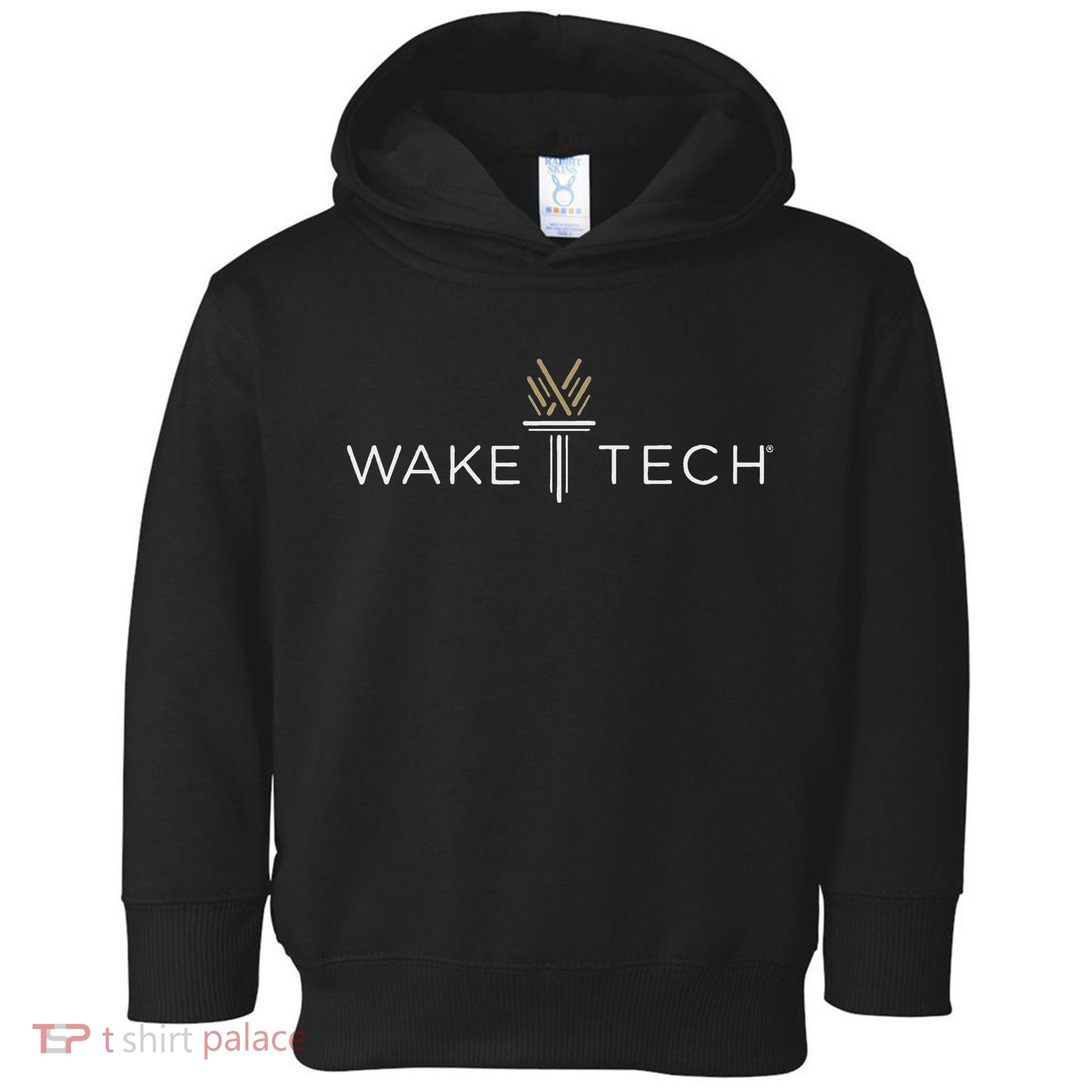Wake Tech Community College Torch Logo Toddler Hoodie