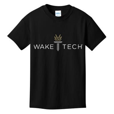 Wake Tech Community College Torch Logo Kids T-Shirt