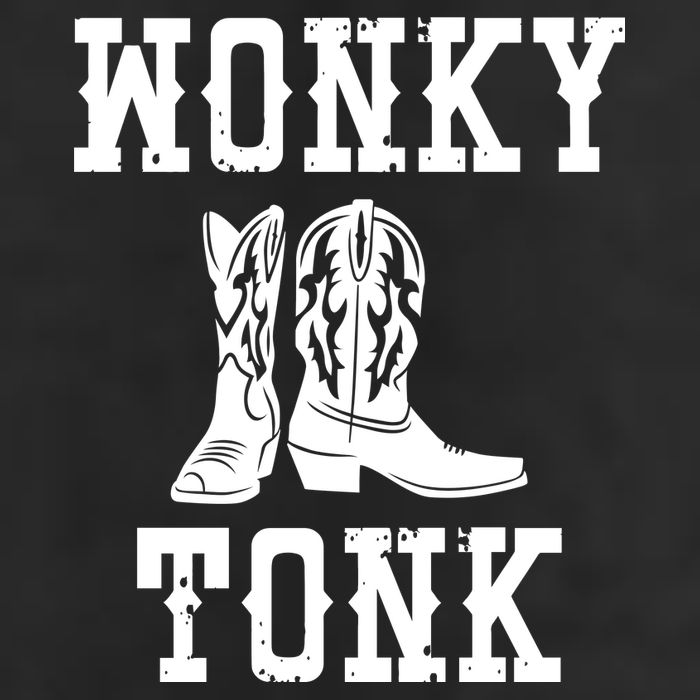 Wonky Tonk Cowboy Boots 7 Panel Mesh Trucker Snapback Hat