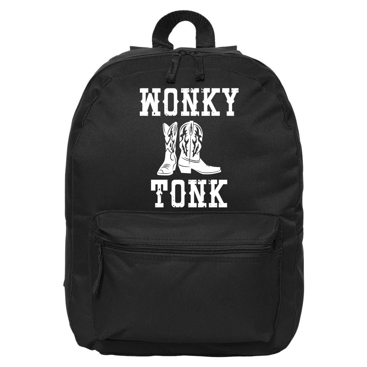 Wonky Tonk Cowboy Boots 16 in Basic Backpack