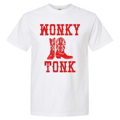 Wonky Tonk Cowboy Boots Garment-Dyed Heavyweight T-Shirt