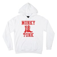 Wonky Tonk Cowboy Boots Hoodie