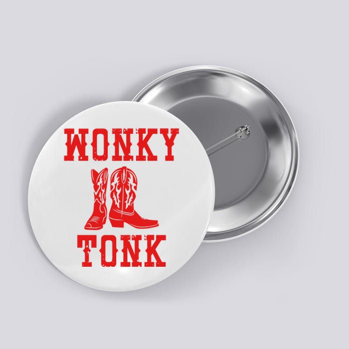 Wonky Tonk Cowboy Boots Button