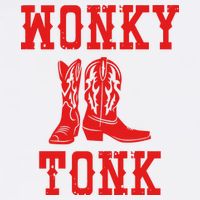 Wonky Tonk Cowboy Boots Flatbill Hat