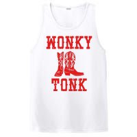 Wonky Tonk Cowboy Boots PosiCharge Competitor Tank