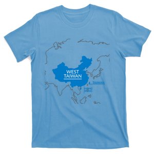 West Taiwan China Map Funny Cute Gift T-Shirt