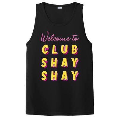 Welcome To Club S.H.A.Y Shannon PosiCharge Competitor Tank