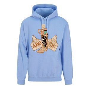 Western Teacher Cowboy Cowgirl Unisex Surf Hoodie