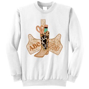 Western Teacher Cowboy Cowgirl Sweatshirt