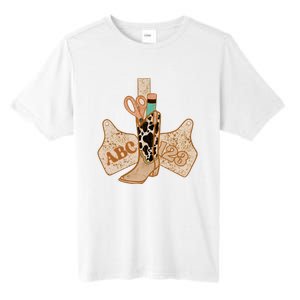 Western Teacher Cowboy Cowgirl Tall Fusion ChromaSoft Performance T-Shirt