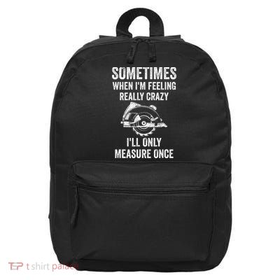 Woodworking Trim Carpenter 16 in Basic Backpack