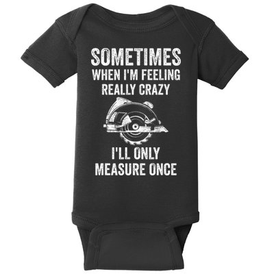 Woodworking Trim Carpenter Baby Bodysuit