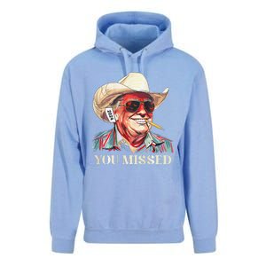 Western Trump Cowboy You Missed Unisex Surf Hoodie