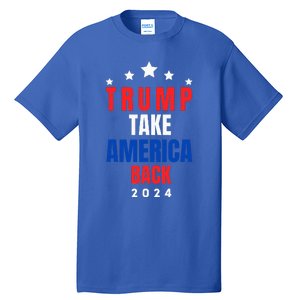 Western Trump Cow You Missed Trump 2024 Usa Flag 2 Side Tall T-Shirt