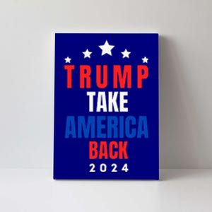 Western Trump Cow You Missed Trump 2024 Usa Flag 2 Side Canvas