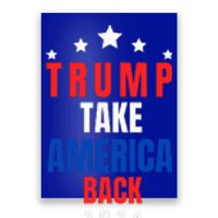 Western Trump Cow You Missed Trump 2024 Usa Flag 2 Side Poster