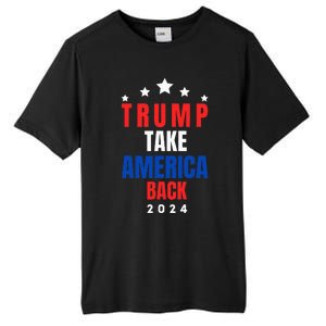 Western Trump Cow You Missed Trump 2024 Usa Flag Tall Fusion ChromaSoft Performance T-Shirt