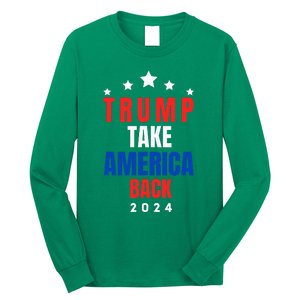 Western Trump Cow You Missed Trump 2024 Usa Flag Long Sleeve Shirt