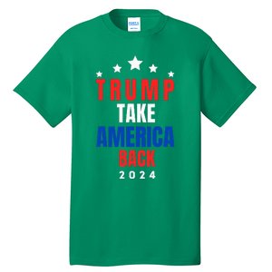 Western Trump Cow You Missed Trump 2024 Usa Flag Tall T-Shirt