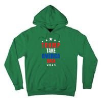 Western Trump Cow You Missed Trump 2024 Usa Flag Tall Hoodie