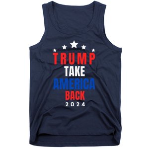 Western Trump Cow You Missed Trump 2024 Usa Flag Tank Top