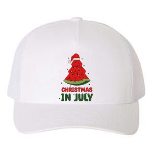 Watermelon Tree Christmas In July Festivities Yupoong Adult 5-Panel Trucker Hat