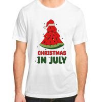 Watermelon Tree Christmas In July Festivities Adult ChromaSoft Performance T-Shirt