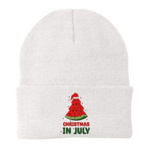 Watermelon Tree Christmas In July Festivities Knit Cap Winter Beanie