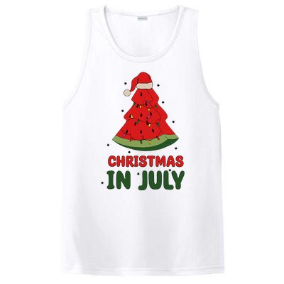 Watermelon Tree Christmas In July Festivities PosiCharge Competitor Tank