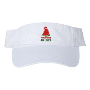 Watermelon Tree Christmas In July Festivities Valucap Bio-Washed Visor