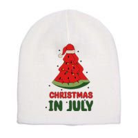 Watermelon Tree Christmas In July Festivities Short Acrylic Beanie