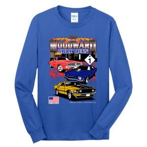 Woodward Timeless Cruisin 2024 Car Cruise Tall Long Sleeve T-Shirt