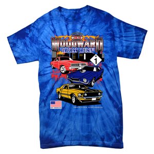 Woodward Timeless Cruisin 2024 Car Cruise Tie-Dye T-Shirt