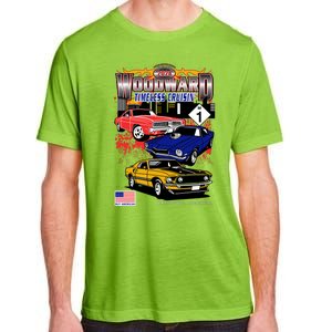 Woodward Timeless Cruisin 2024 Car Cruise Adult ChromaSoft Performance T-Shirt