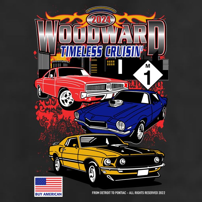 Woodward Timeless Cruisin 2024 Car Cruise Beanie